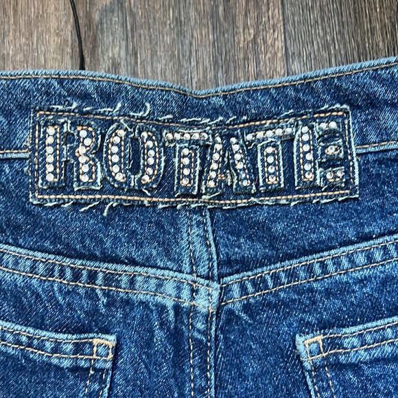 Rotate Twill High Rise Pants - Picture 6 of 6